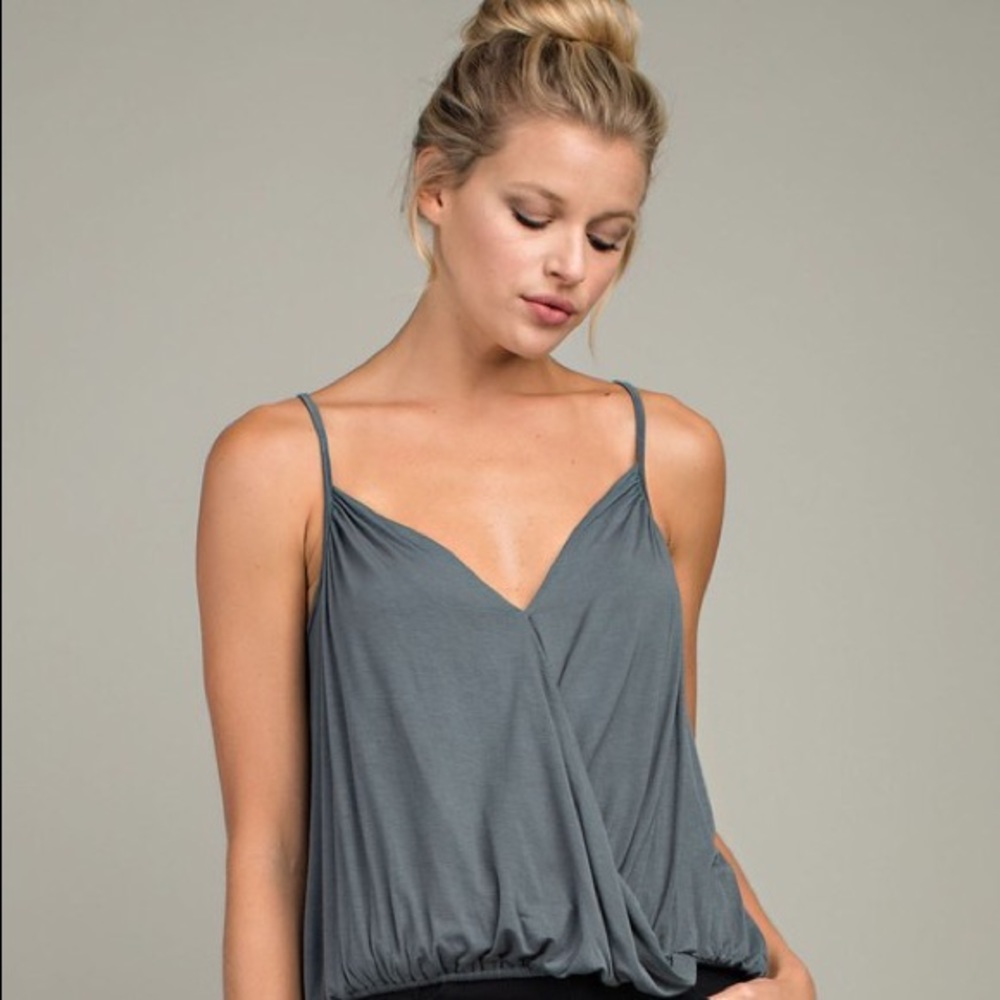 Dark teal cami